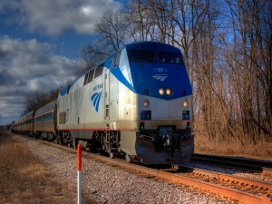 Postal: Tren Amtrak