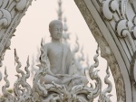 Buda en el templo Wat Rong Khun