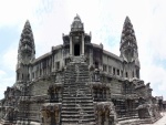 Estructura interior del gran templo Angkor Wat