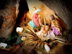 Nacimiento del Niño Jesús en Navidad