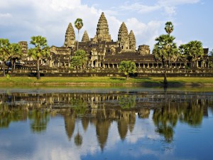 Postal: El gran templo Angkor Wat