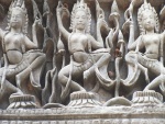 Estatuas en Ankor Wat