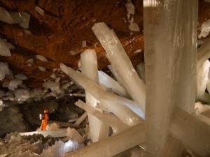 Postal: Cueva de los Cristales, México
