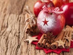 Manzana y canela para Navidad