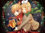 Kagamine Rin y Len en Navidad