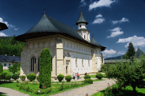 Monasterio ortodoxo en Rumania