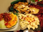 Frutas, quesos y panes