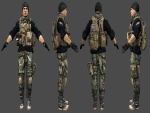 Modelo militar para Battlefield 4