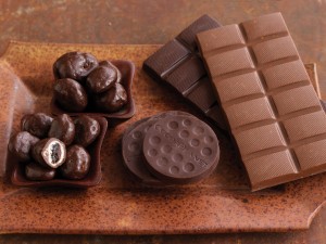 Postal: Un surtido de chocolates