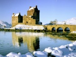 Nieve en el castillo
