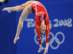 Gimnasta en los Juegos Olímpicos de Beijing 2008