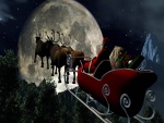 Santa Claus y sus renos emprenden su aventura por todo el mundo