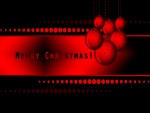 Imagen roja y negra de ¡Feliz Navidad!