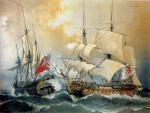 El almirante Blas de Lezo capturando la fragata británica Stanhope
