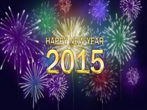 Postal: Fuegos artificiales para el ¡Año Nuevo 2015!