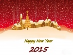Postal de Feliz Año Nuevo 2015