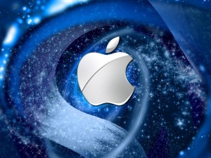 Postal: Apple entre estrellas