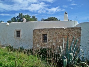 Postal: Casa payesa de Ibiza