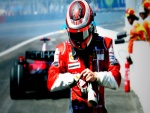 Kimi Räikkönen en la Scuderia Ferrari