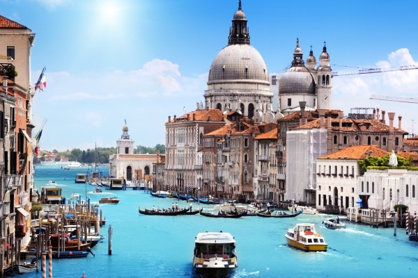 Bello paisaje de Venecia