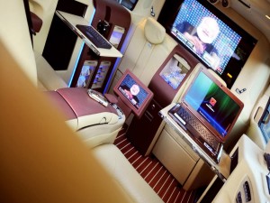 Interior de una Brabus Mercedes-Benz Viano Lounge Concept