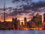 Maravilloso paisaje urbano de Toronto