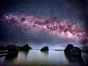 Vía Láctea vista en Australia