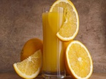 Zumo de naranja repleto de vitaminas