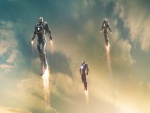 Tres Iron Man en el cielo (Iron Man 3)
