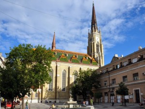 Postal: Catedral en Novi Sad (Serbia)