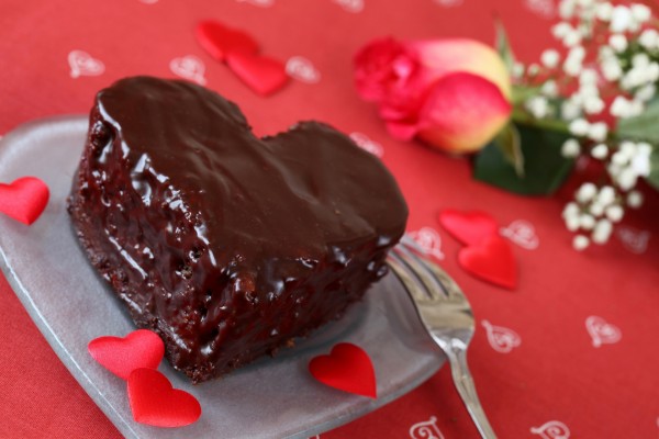 Un corazón de chocolate para comer el Día de San Valentín