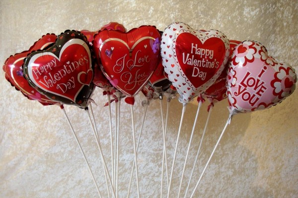 Globos para el Día de San Valentín