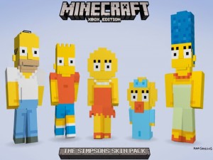Los Simpsons en Minecraft