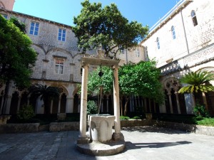 Postal: Monasterio Dominicano en Dubrovnik, Croacia