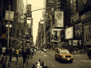 Una calle de Nueva York