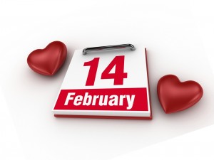 Postal: 14 de Febrero Día de San Valentín