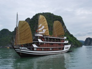 Postal: Un hermoso barco