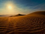 Sol y viento en el desierto