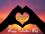 Feliz Día de San Valentín y una bonita frase de amor