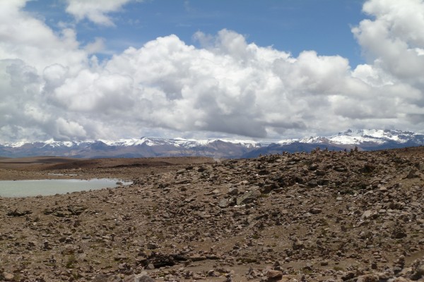 Cordillera en Arequipa (Perú)