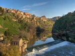 El río Tajo a su paso por Toledo