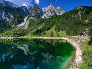 Espectacular paisaje en Suiza