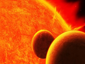 Planetas cercanos al sol