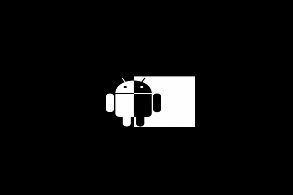 Android blanco y negro