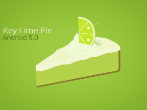 Postal: Android 5.0 Key Lime Pie