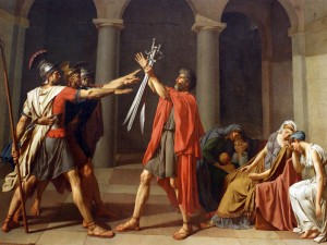 Juramento de los Horacios (Jacques-Louis David)