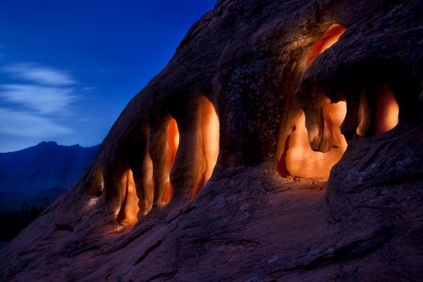 Cuevas iluminadas