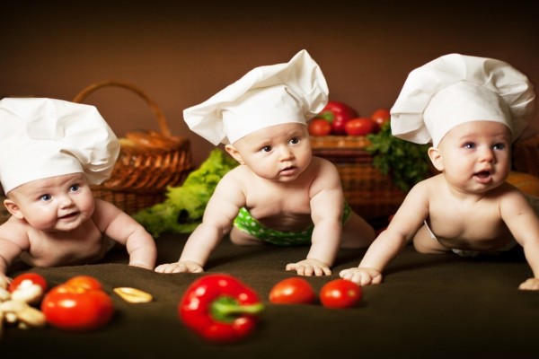Bebés cocineros