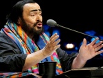 El tenor lírico Luciano Pavarotti