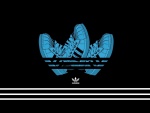 Diseño creativo del logo de Adidas